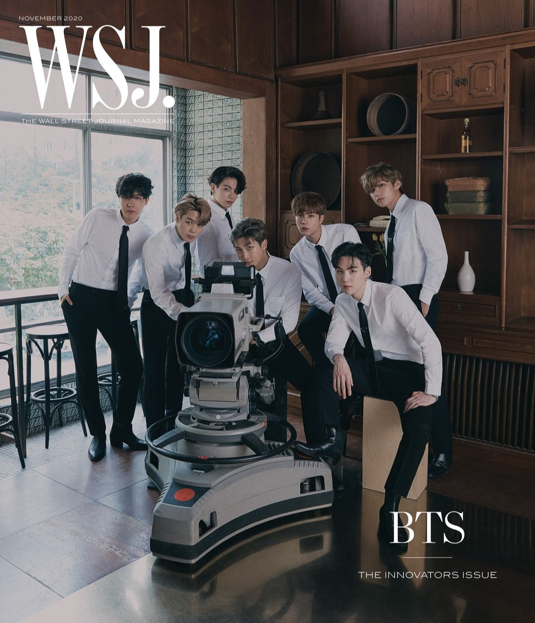 Группа BTS на обложке WSJ. Magazine, ноябрь 2020