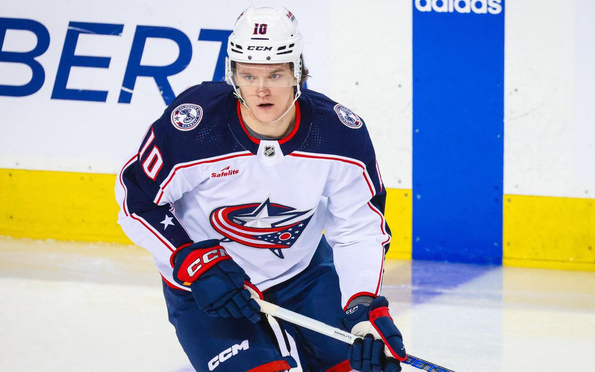 Лучший российский новичок сезона забросил победную шайбу в матче НХЛ