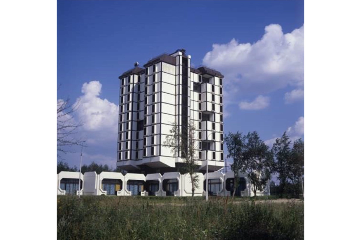 Здание гостиницы «Союз» в Москве. 1981 год