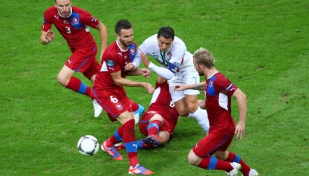 Сборная Португалии - первый полуфиналист Евро-2012