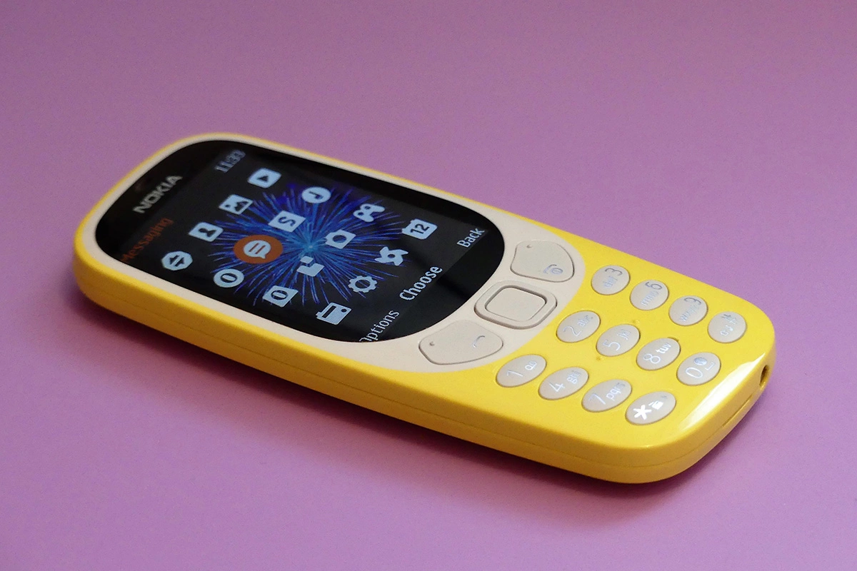 <p>Телефон Nokia 3310, перевыпущенный в 2017 году</p>