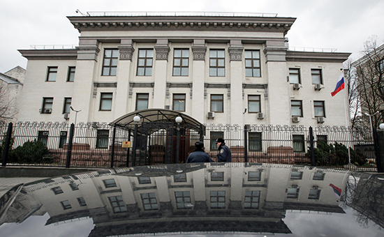 Здание посольства РФ в Киеве
