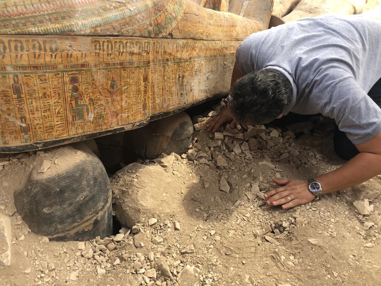 Фото: Egyptian Ministry of Antiquities via AP