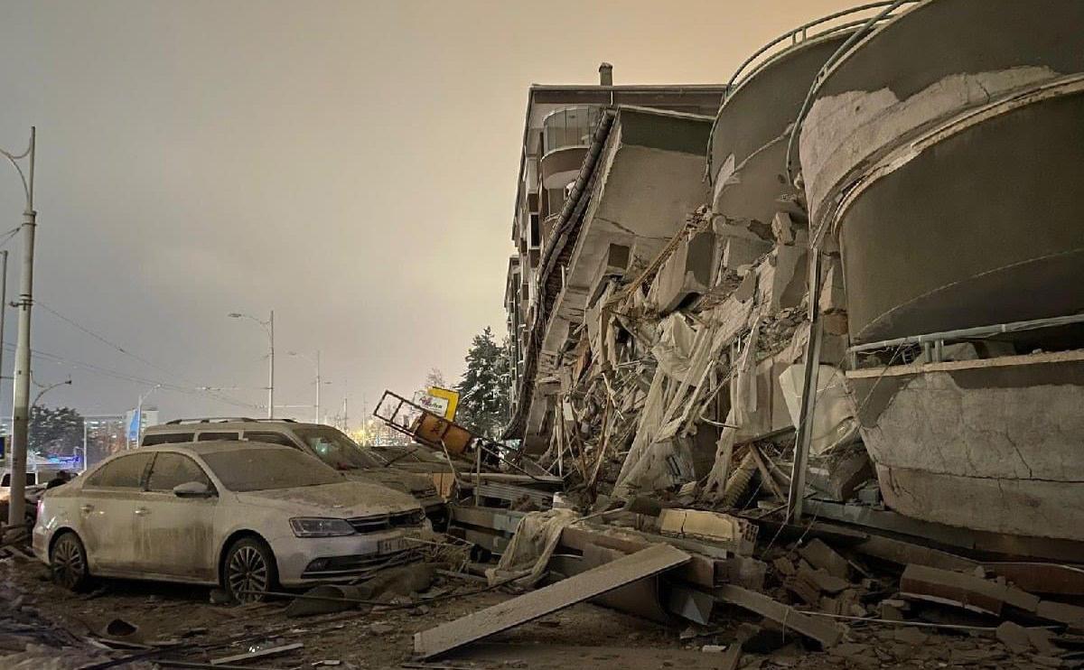 Последствия землетрясения в Нурдагы