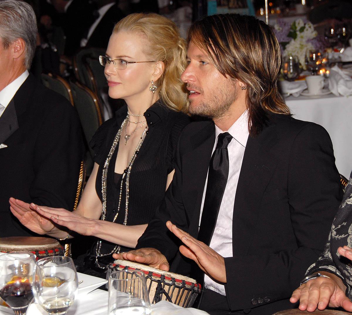 Николь Кидман и Кит Урбан во время празднования 30-летия UNIFEM. 13 мая 2006 года