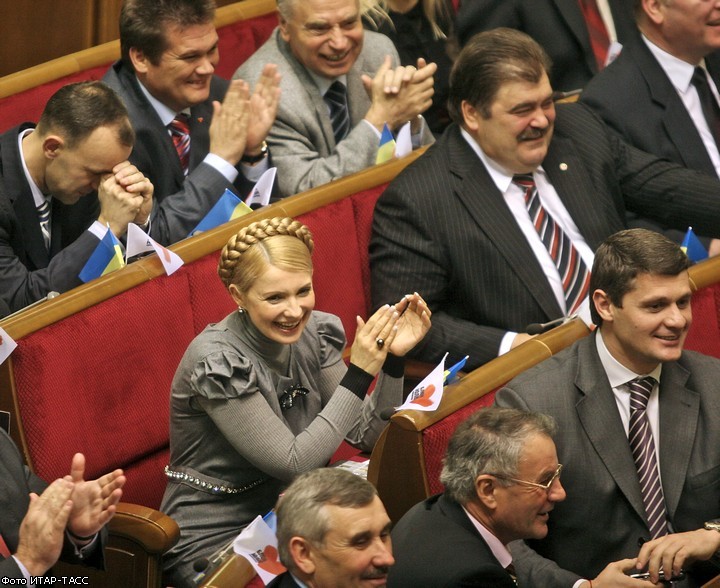 Юлия Тимошенко вышла на свободу