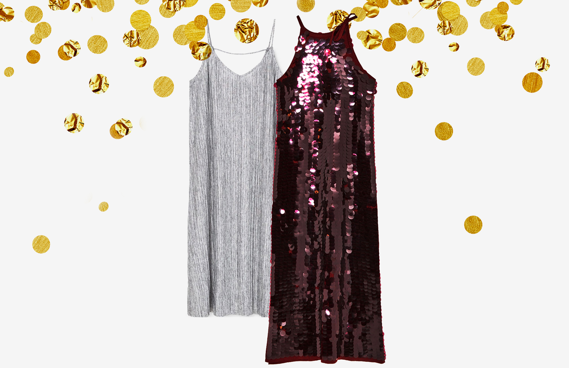 25 платьев из масс-маркета на Новый год, которые выглядят дорого