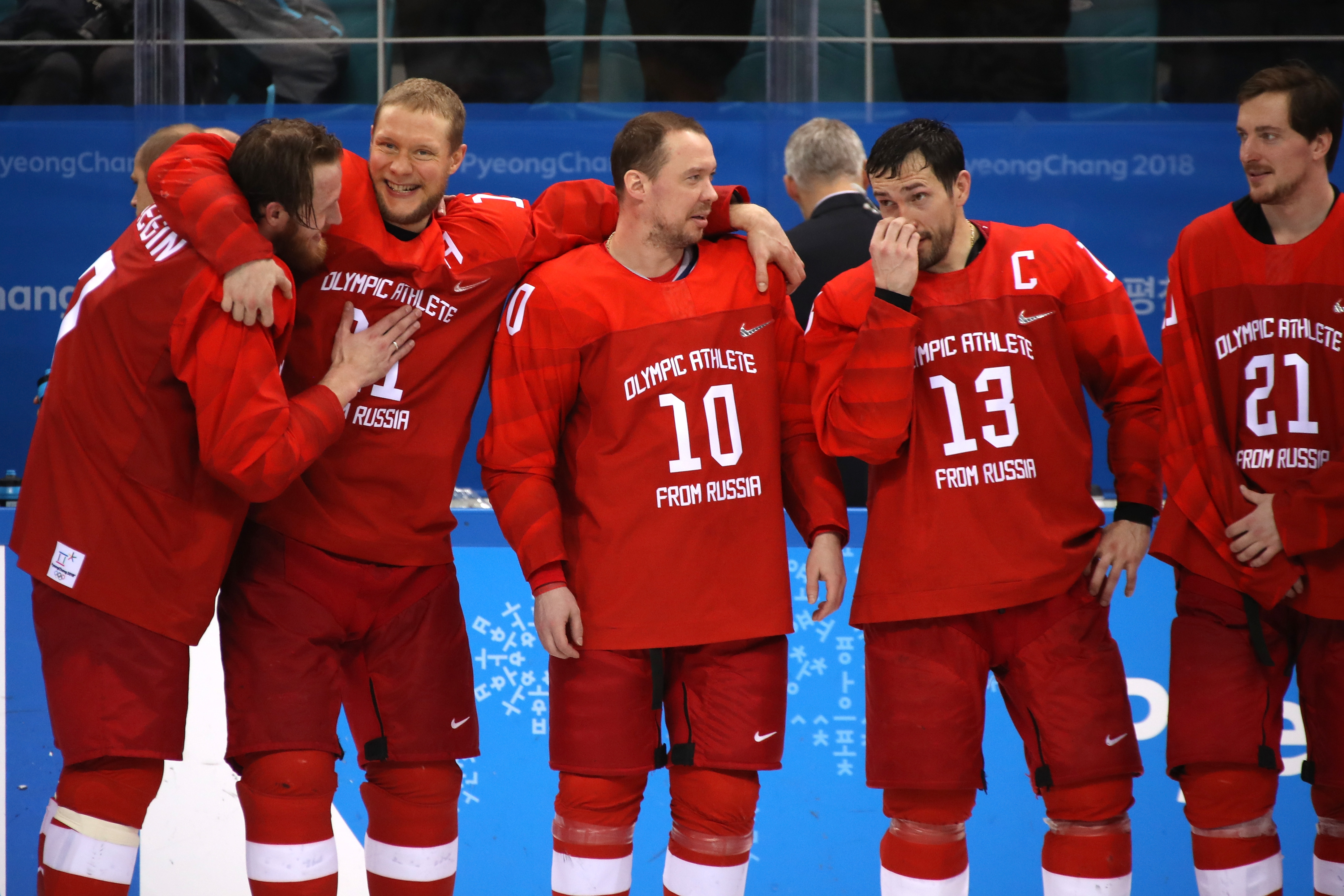 В 2018 году сборная России впервые с 1992 года выиграла золотые медали Олимпиады. Игры в Пхенчхане прошли без участия хоккеистов НХЛ