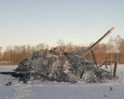 Пилот рухнувшего в Тверской обл. военного вертолета скончался в больнице