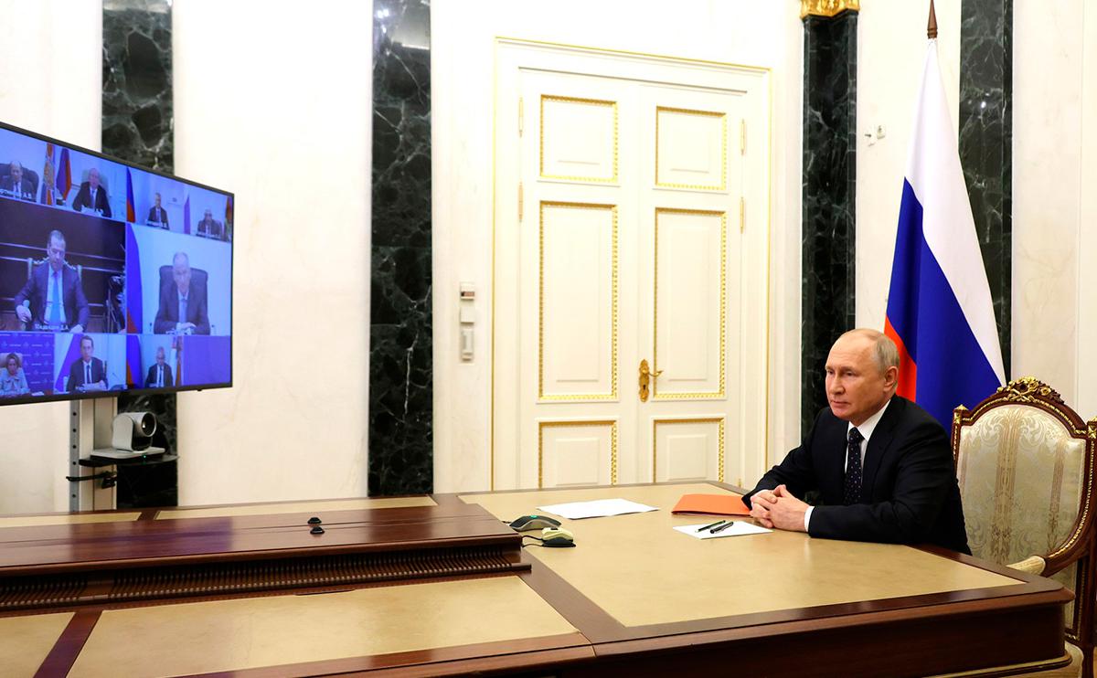 Путин и Совбез обсудили влияние технологического суверенитета на безопасность - Ведомости