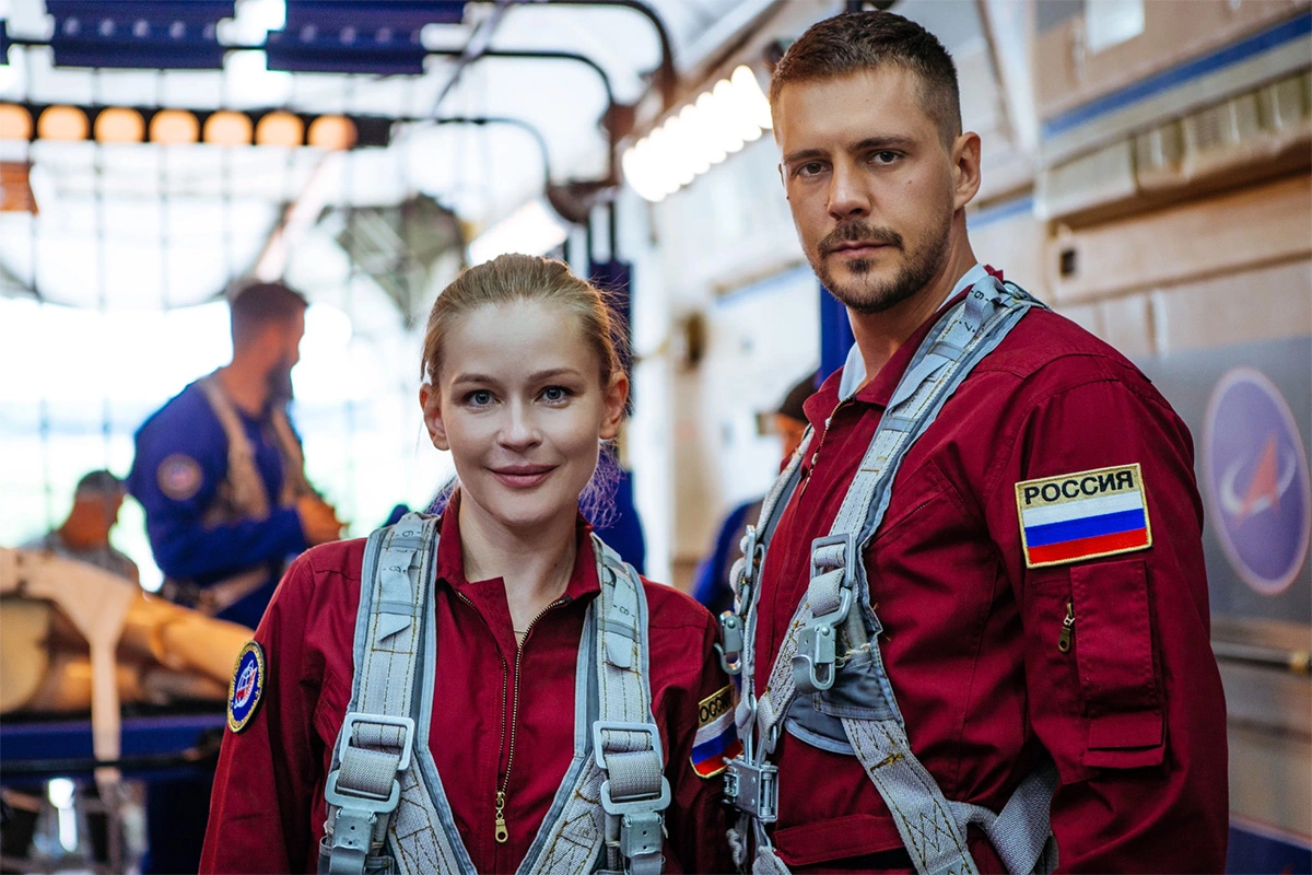 Кадр со съемок фильма «Вызов»