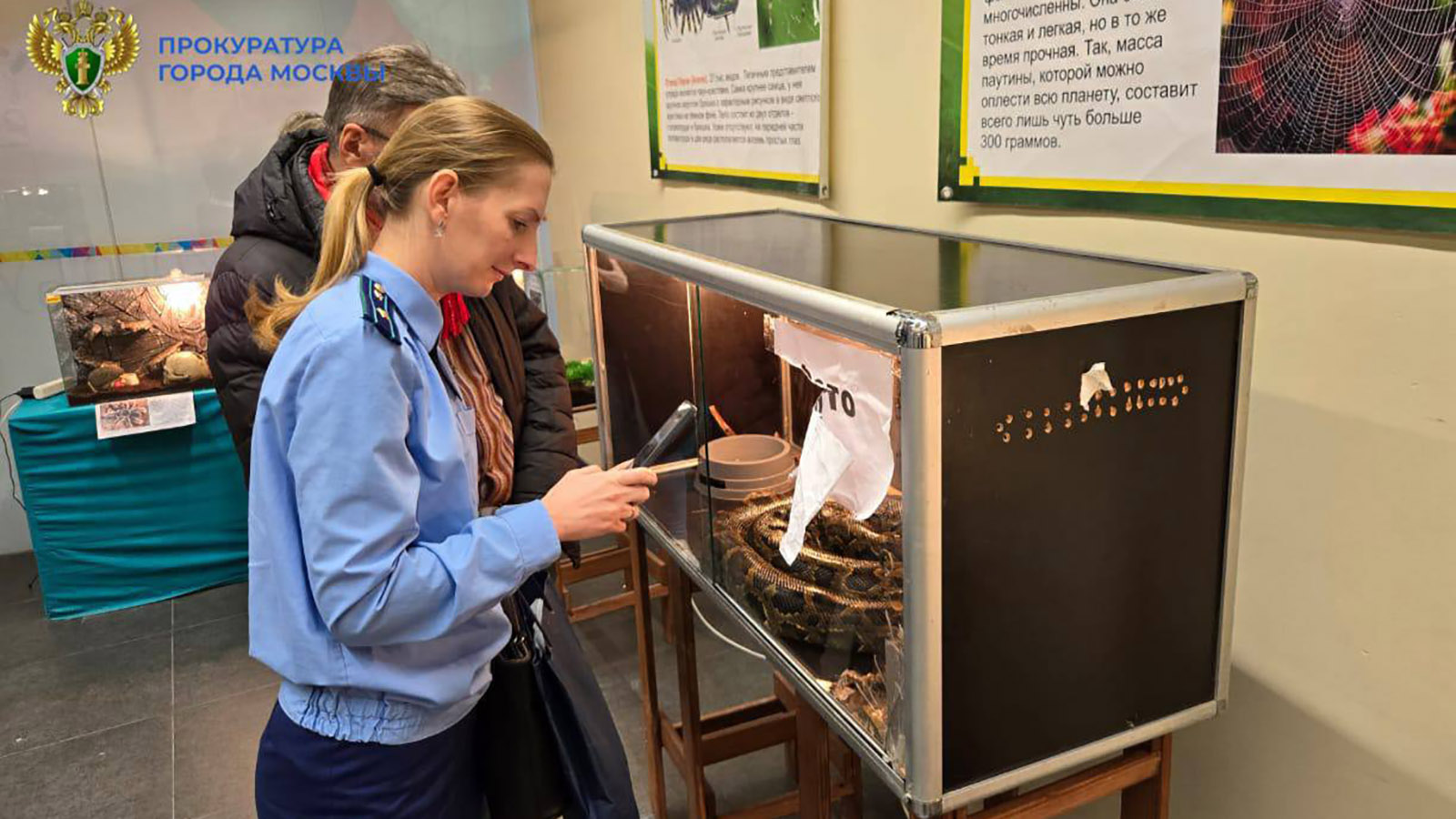 Москвич устроил нелегальный «зоопарк» с краснокнижными животными