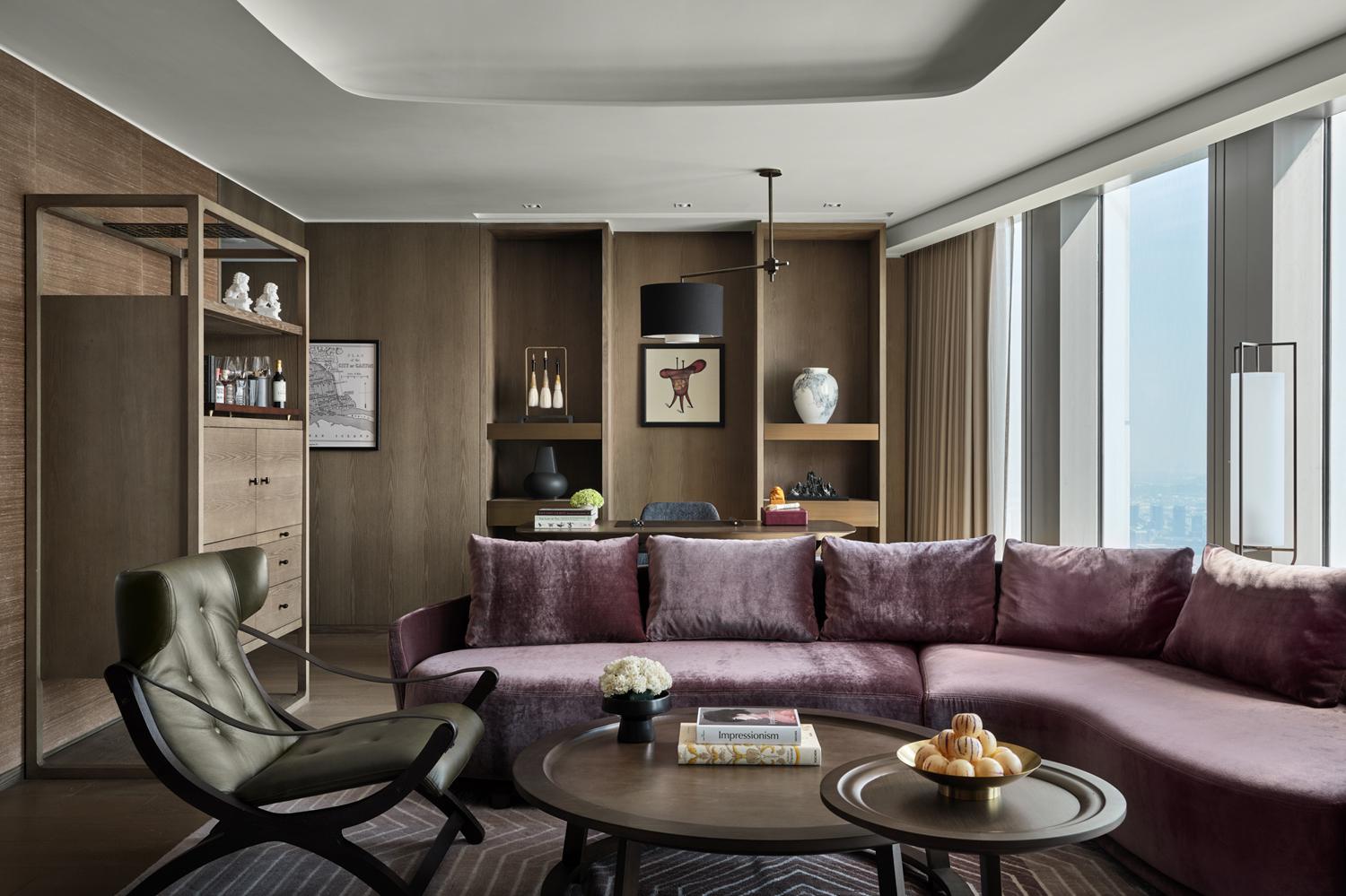 Номер в отеле&nbsp;Rosewood Guangzhou