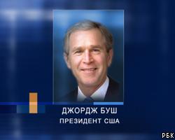 Дж.Буш высоко оценил роль РФ в переговорах с КНДР