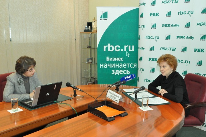 Пресс-конференция губернатора Ханты-Мансийского автономного округа Н.Комаровой