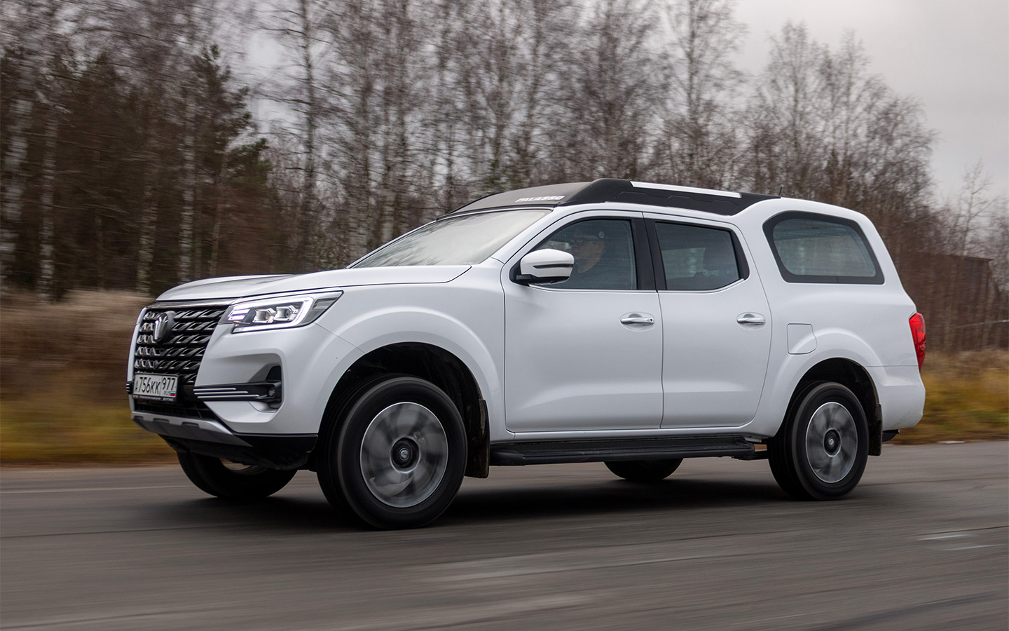 Сюрприз! В кабине Palasso на изумление тихо вплоть до 90 км/ч