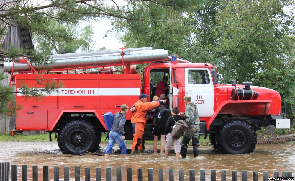 Наводнение в Амурской области