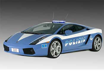 Итальянская полиция получила Lamborghini Gallardo