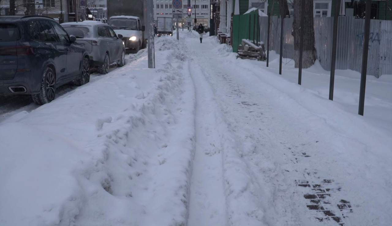 Краевая структура сегодня приступит к уборке снега в центре Перми