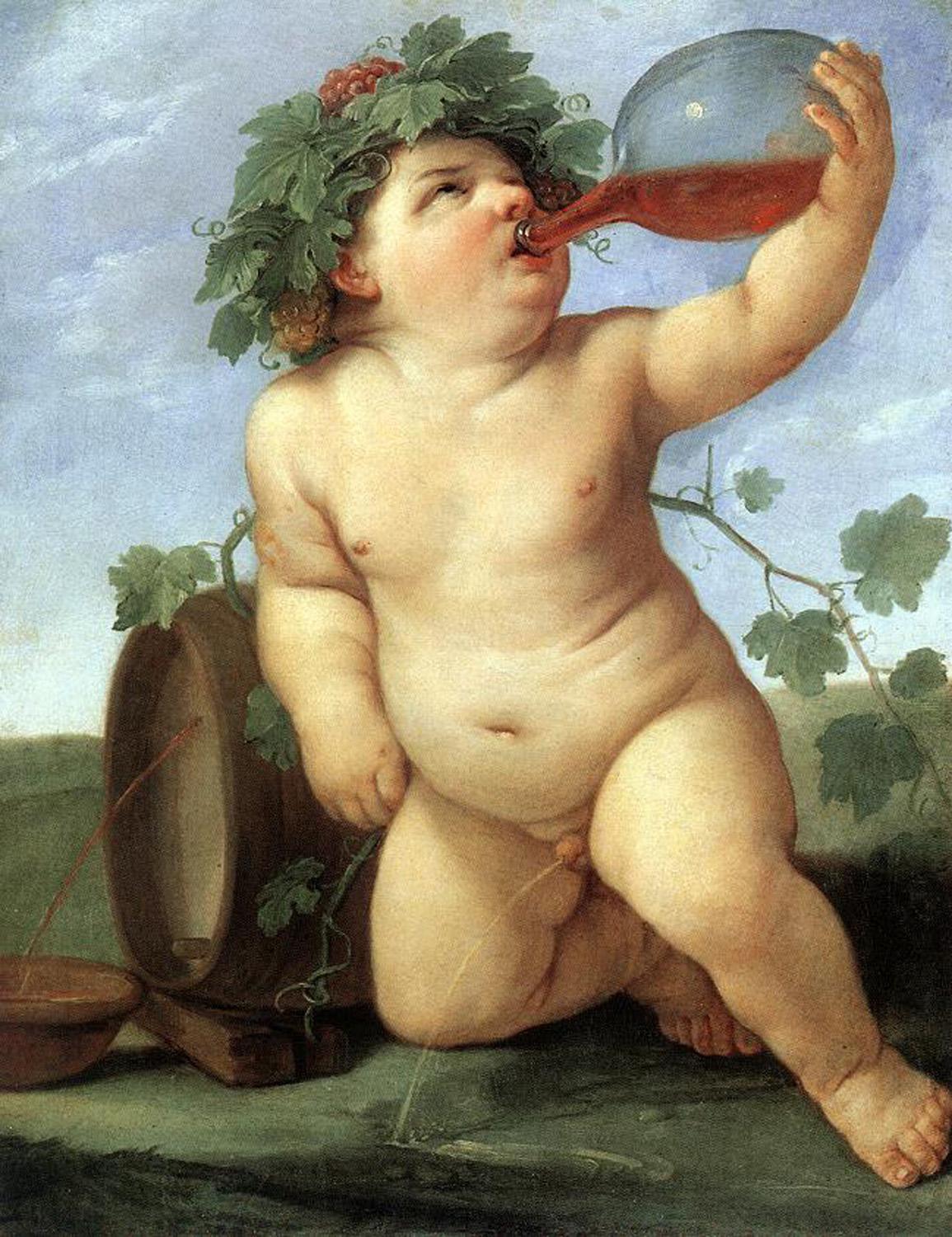 Гвидо Рени. &laquo;Пьющий Вакх&raquo;, 1623&nbsp;