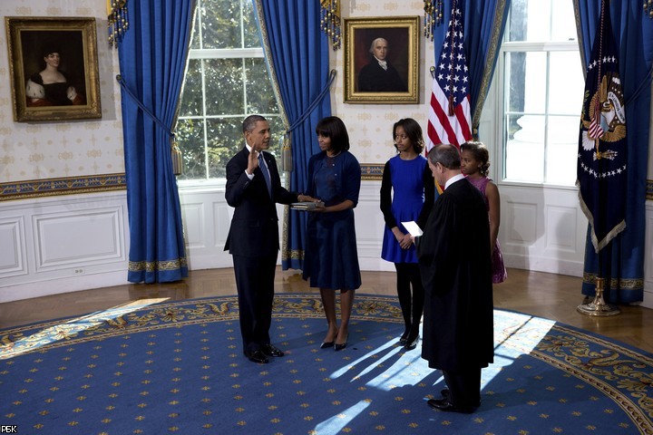 Барак Обама вступил в должность президента США