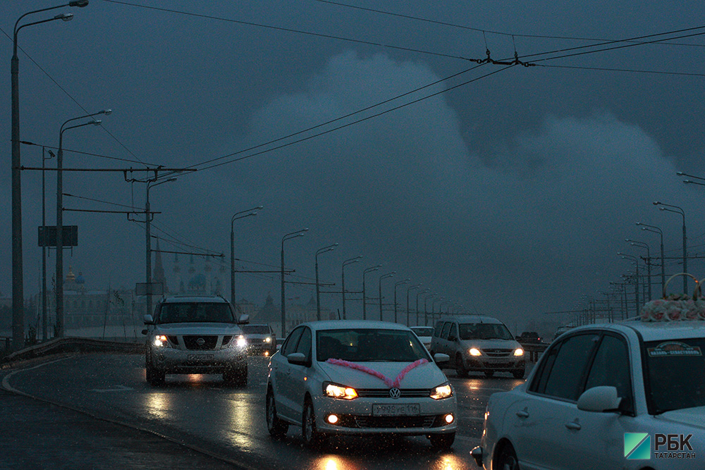 В Татарстане снова опасная погода: ветер, град и дожди