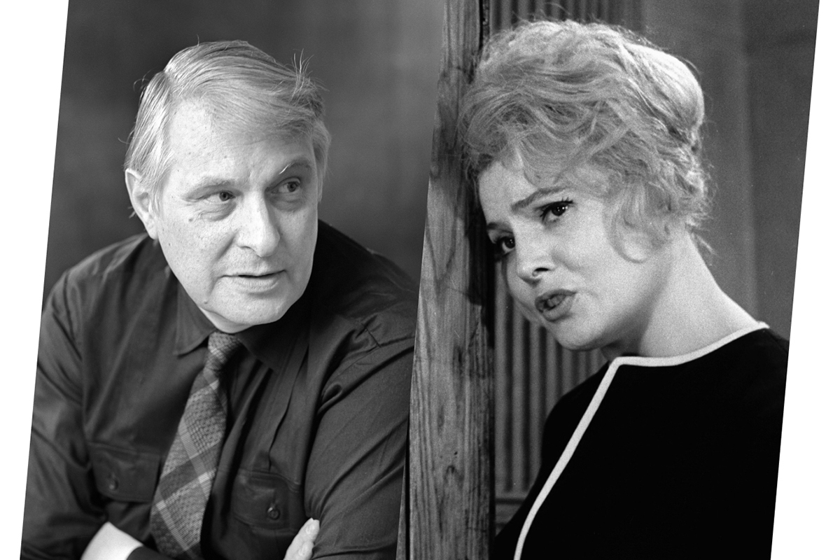 Олег Басилашвили и Татьяна Доронина