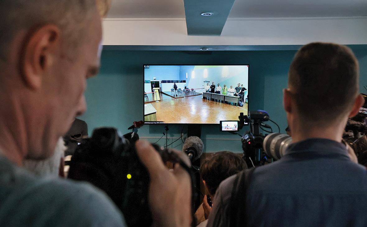 Трансляции оглашения приговора Алексею Навальному на выездном заседании Мосгорсуда в исправительной колонии №6,&nbsp;Владимирская область