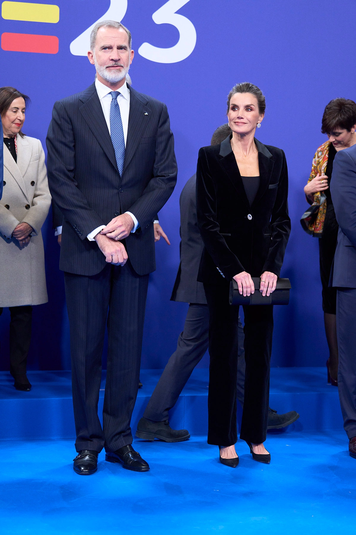 <p>Король Филипп VI и королева Летиция на концерте председательства Испании в ЕС в Национальной аудитории в Мадриде</p>