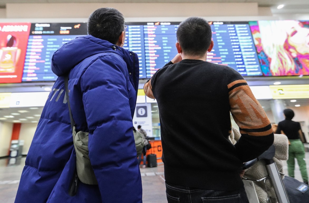 В Рощино сообщили о задержке восьми рейсов