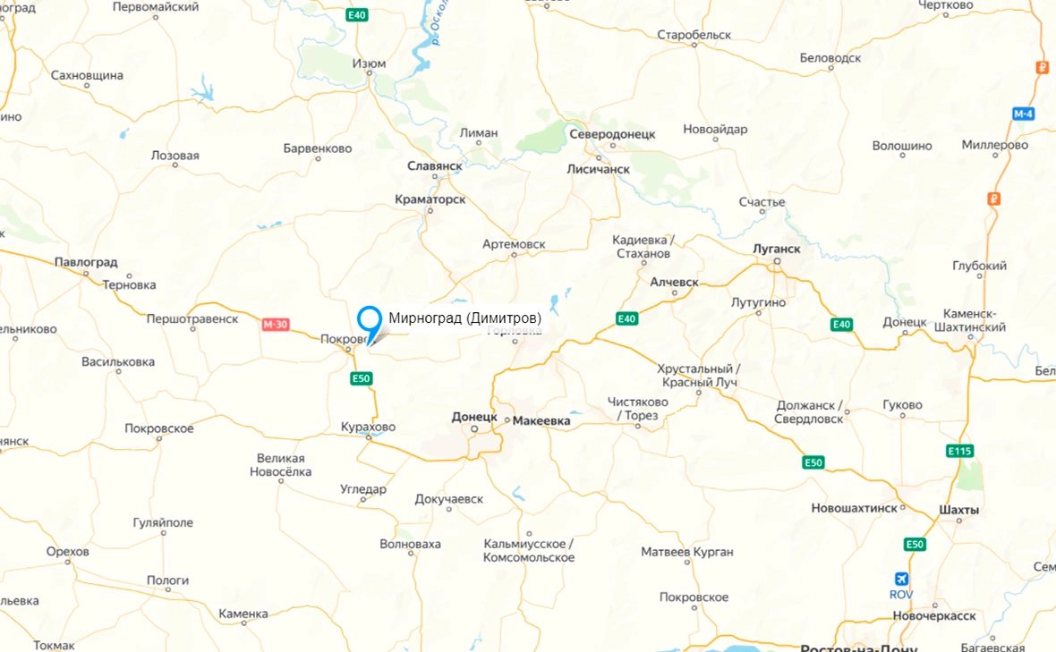 сервис «Яндекс.Карты»