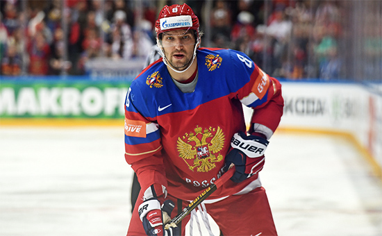 Нападающий сборной России по хоккею и клуба НХЛ Washington Capitals Александр Овечкин



