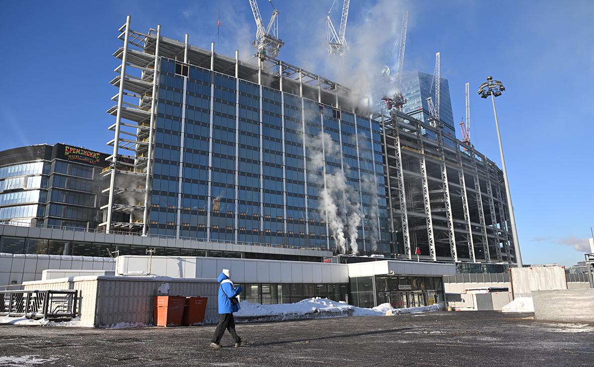 В Москве произошел пожар в «Сбербанк-Сити» — РБК