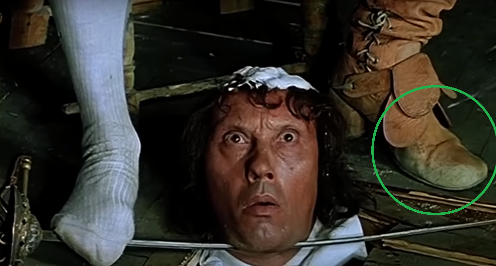 Кадр из советского телесериала «Д'Артаньян и три мушкетера», 1979 год, режиссер Георгий Юнгвальд-Хилькевич