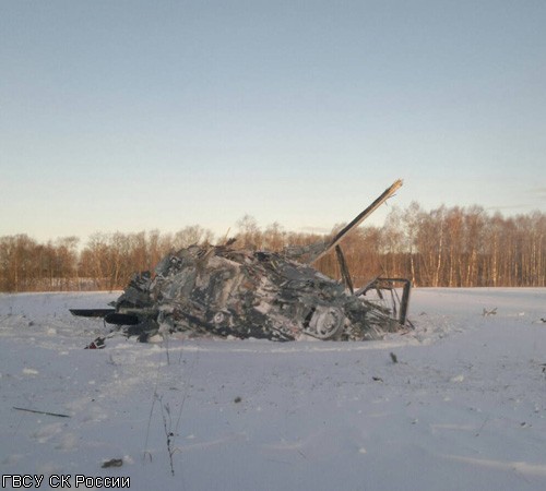 Впервые разбился российский военный вертолет Ка-52