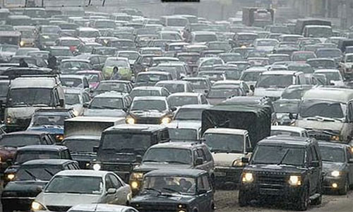В Москве наступил транспортный коллапс