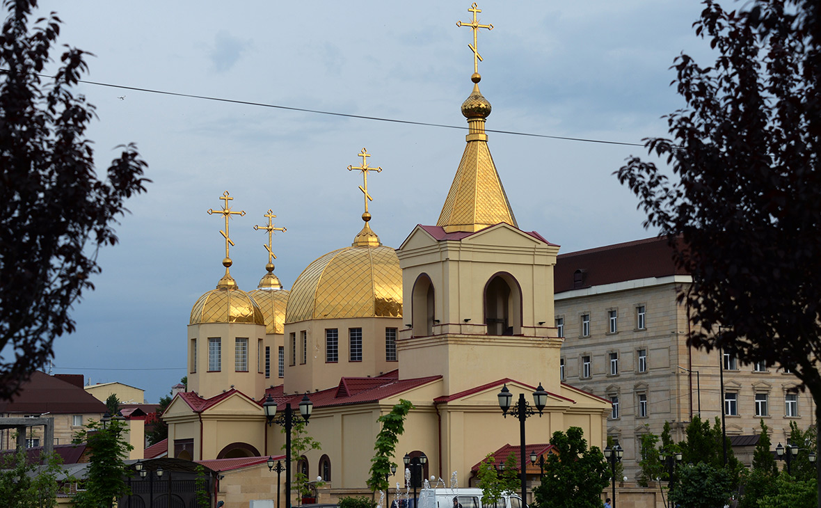 Церковь Архангела Михаила в центре Грозного