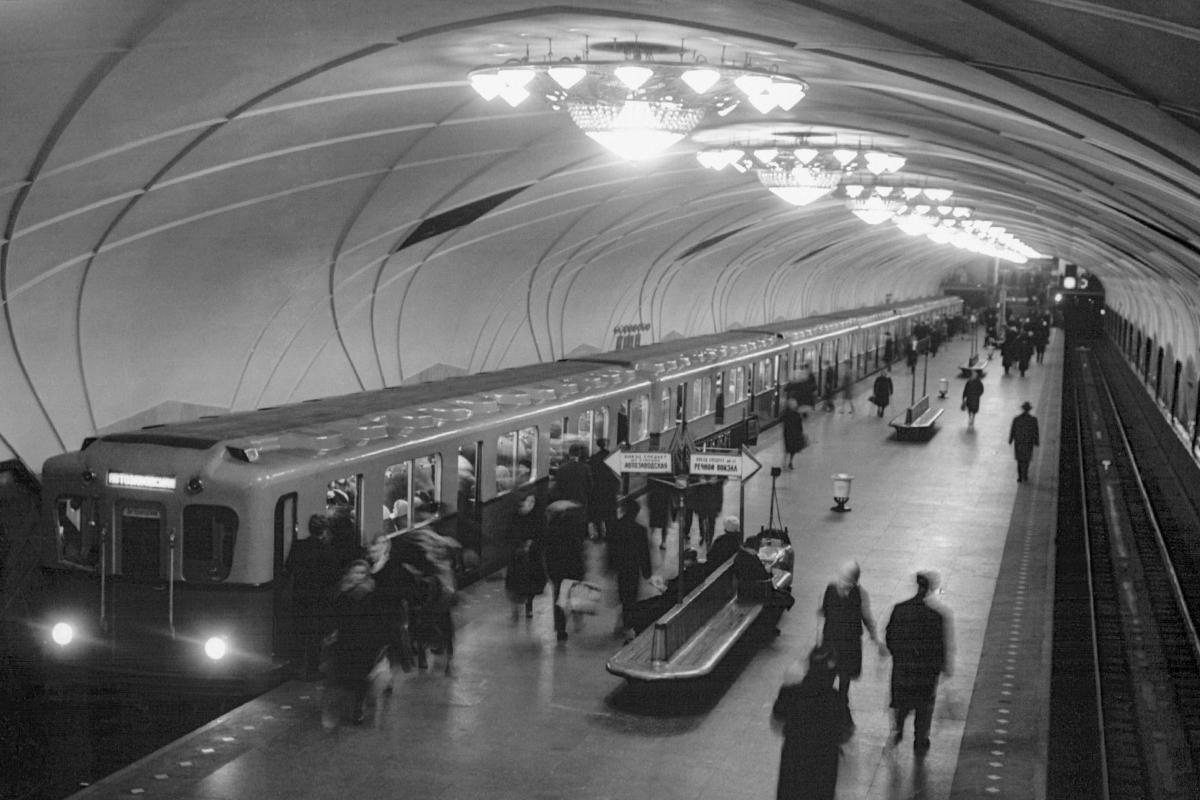 Станция метро &laquo;Аэропорт&raquo;.&nbsp;1965 год