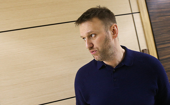 Алексей Навальный в&nbsp;офисе Фонда борьбы с&nbsp;коррупцией


