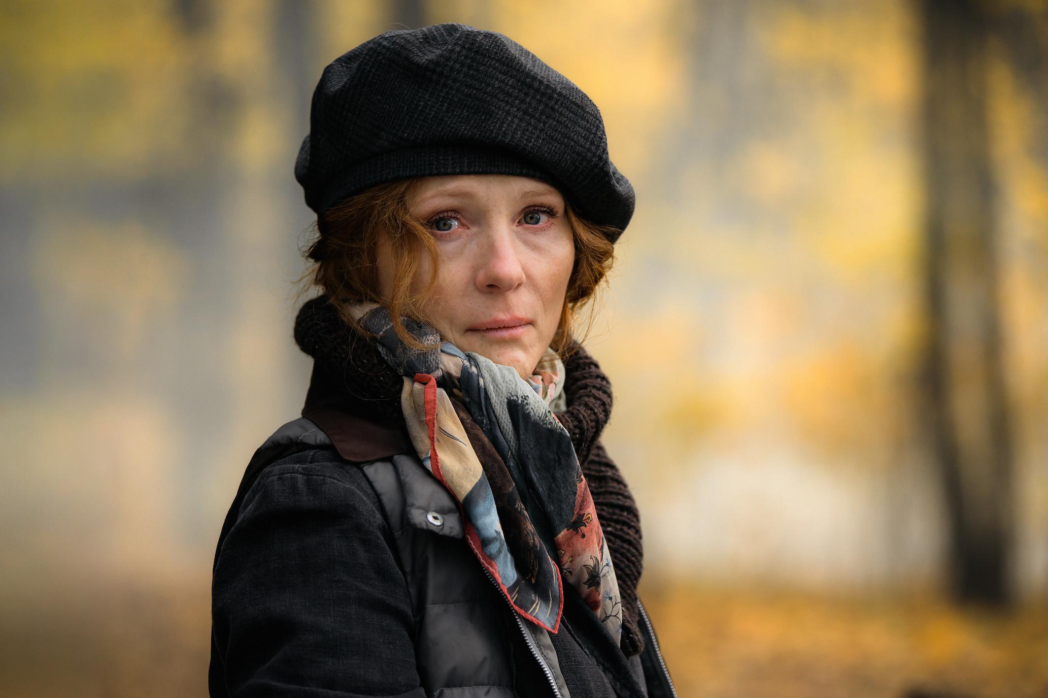 Актриса Полина Кутепова на съемках сказки «Щекотун»