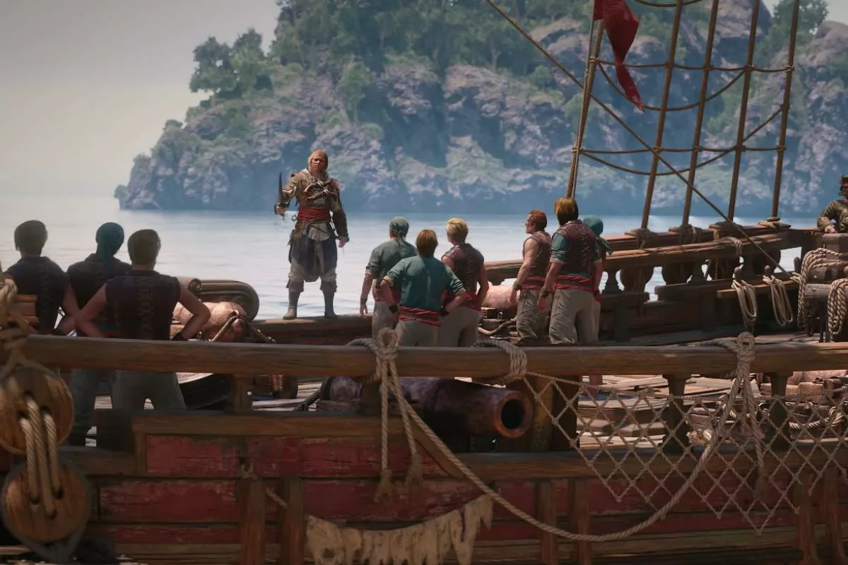 Кадр из трейлера игры Assassin’s Creed Black Flag Resynced