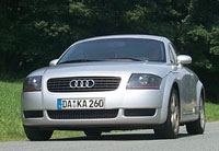 В 2002 году появится не только обновленное купе Audi TT, но и его заряженная версия TTS