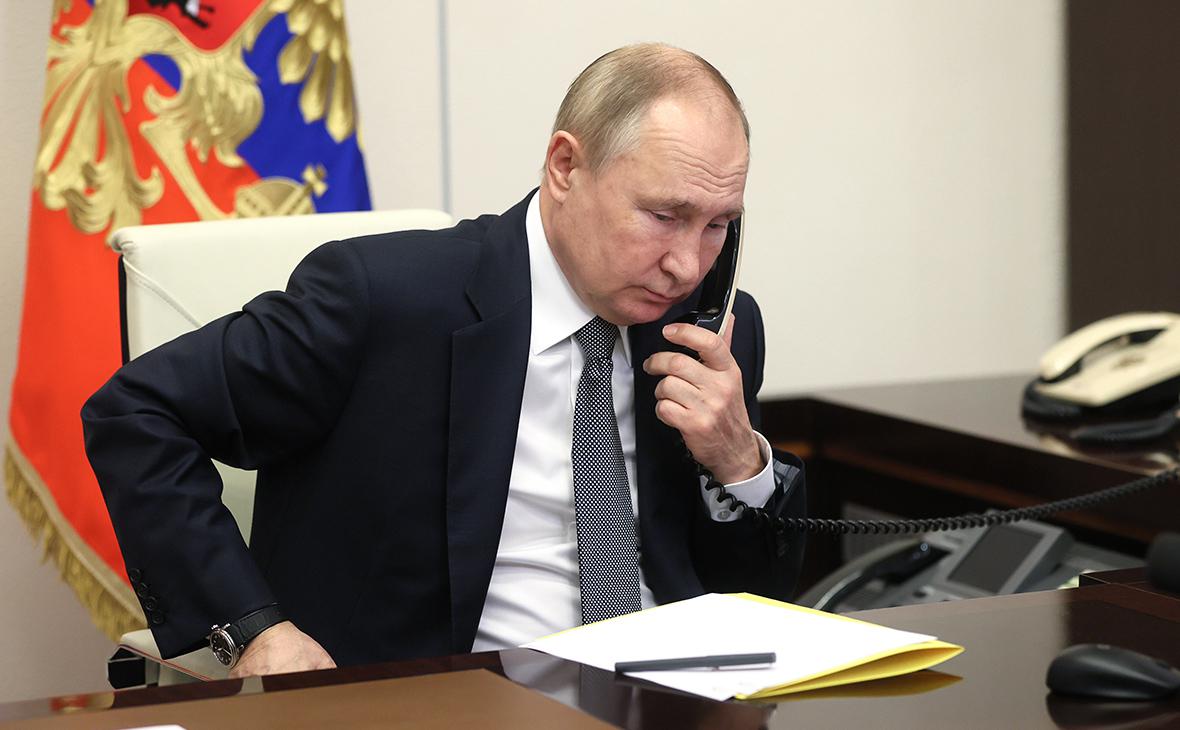 Путин объяснил Шольцу причины ракетных ударов по объектам на Украине