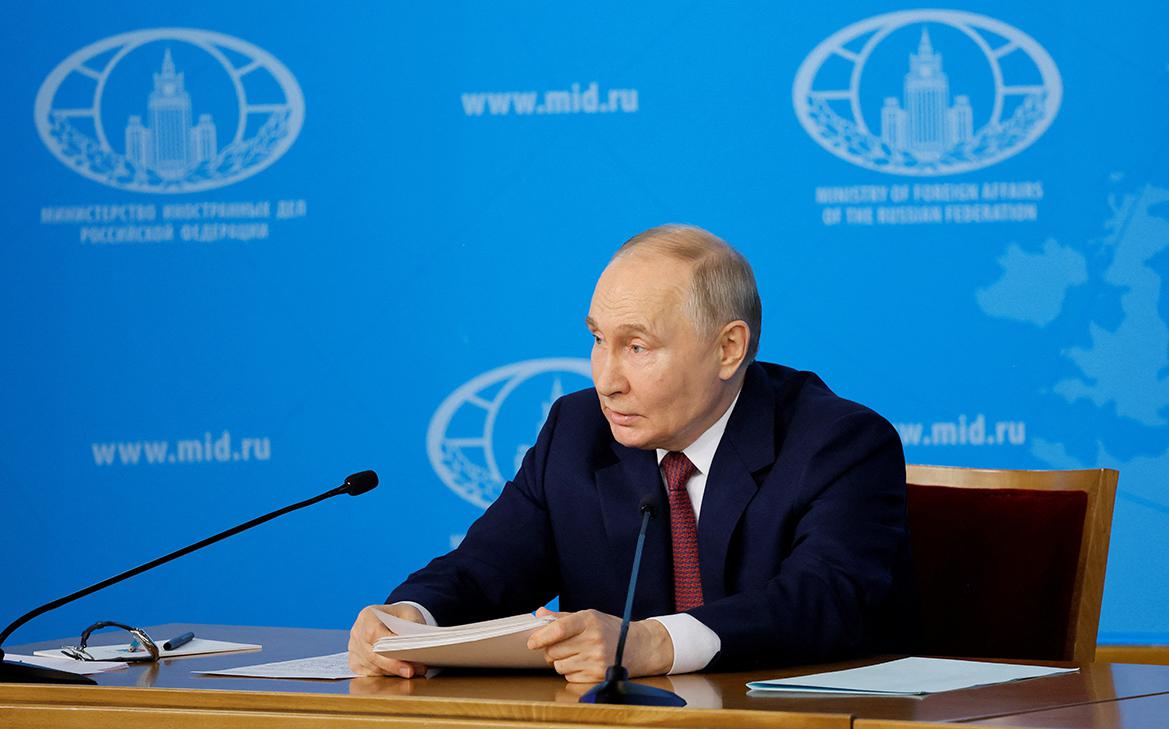 Путин предложил создать новую систему безопасности в Евразии