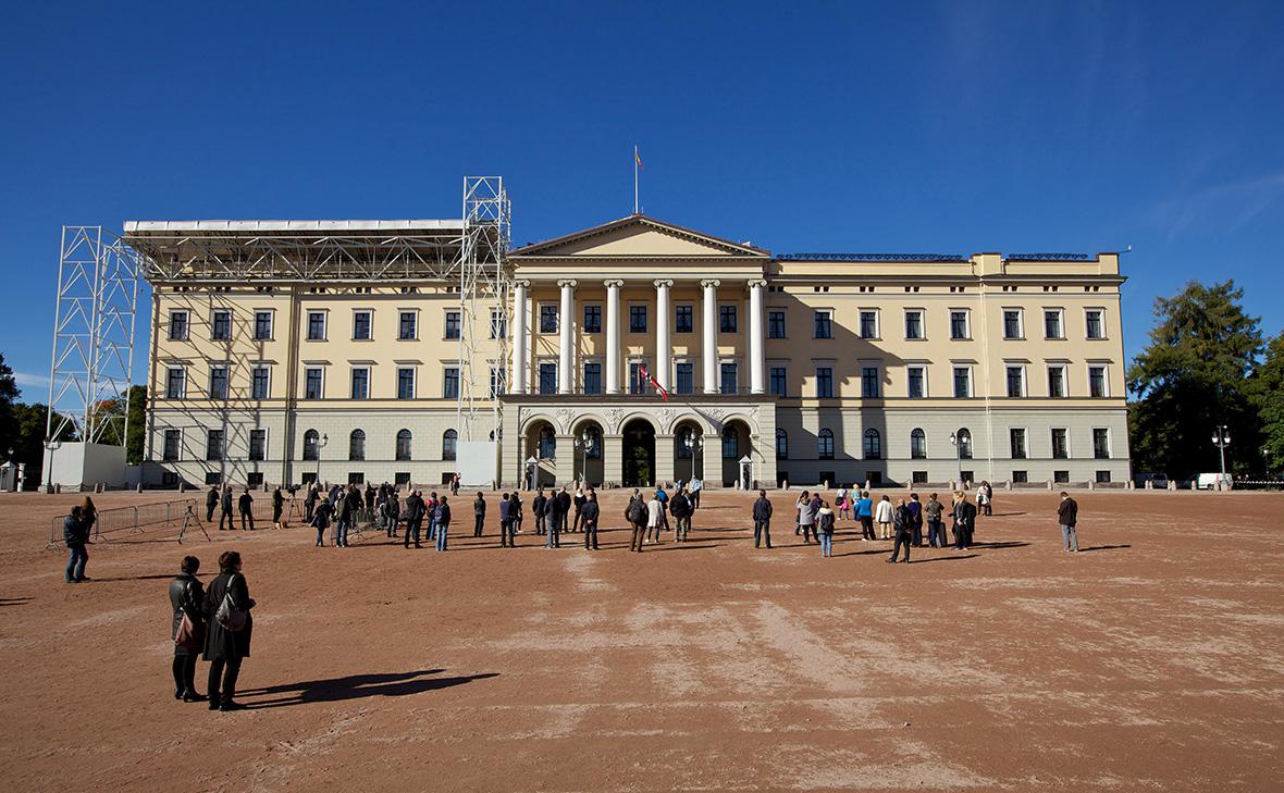 Здание королевского дворца в Осло