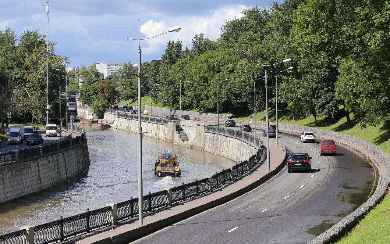 Яуза, Москва