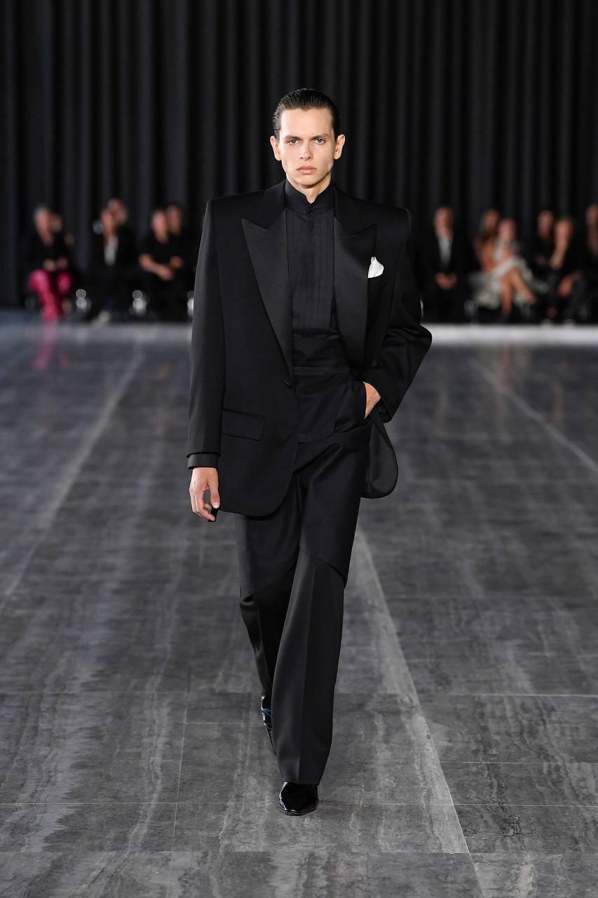 Saint Laurent, menswear весна-лето 2024