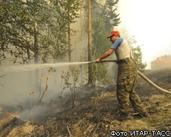 Россия продолжает борьбу с пожарами