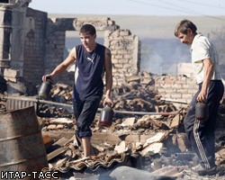 Лесной пожар охватил 50 домов в Алтайском крае