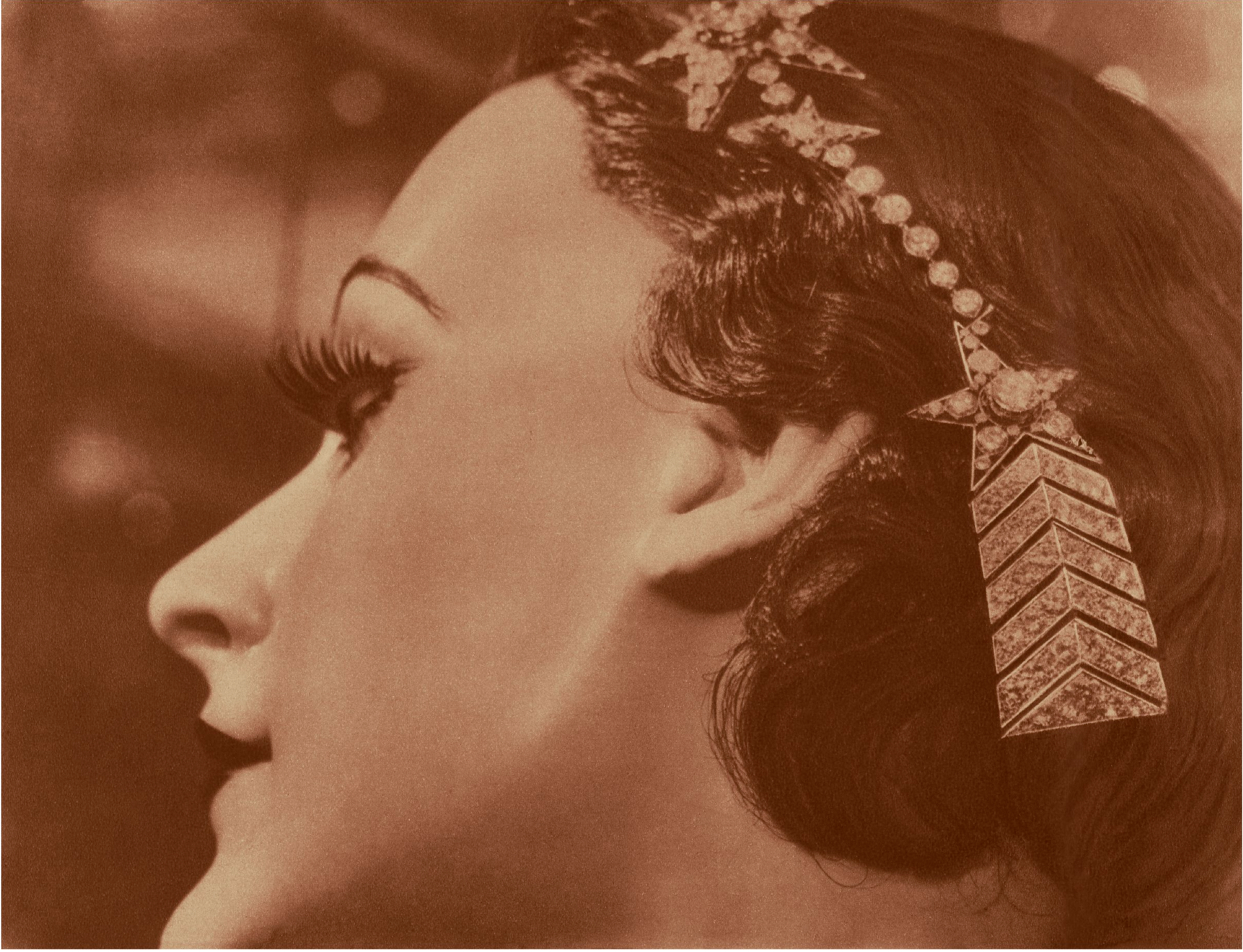 Фото с презентации коллекции Bijoux de Diamants, 1932 год